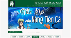 Desktop Screenshot of nhahattuoitre.vn
