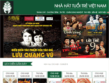 Tablet Screenshot of nhahattuoitre.vn